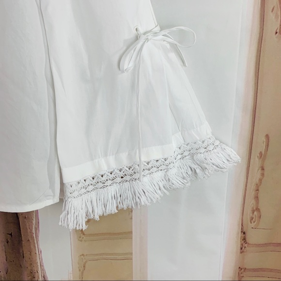 NEW Tory Burch White Sophie Bell Slee… - Picture 7 of 10